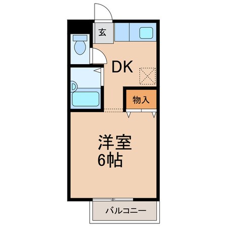 ナビハイム柏原の物件間取画像